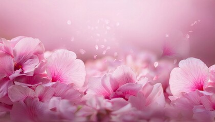 Sfondo fiori rosa, spazio vuoto