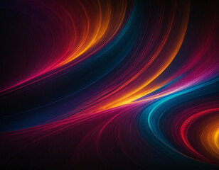 abstract background with lines | dark abstract with colourful lines