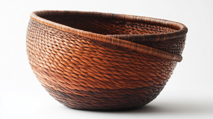 Fototapeta premium A captivating exploration of baskets as silent witnesses to human growth, commerce, and artistry, showcasing their multifaceted roles in life?s journey. Positive vibes abound.