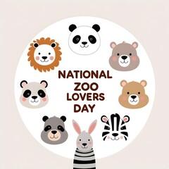 Obraz premium Celebrate National Zoo Lovers Day!
