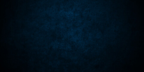 Grunge abstract Elegant dark solid blue background with elegant border and used for blue wall , a versatile backdrop for website banners. Abstract rough blue grunge texture background.