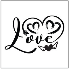 Happy Valentine day T-shirt Design, Love Day,