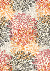 Artistic Digital Allover Pattern Design with Powerful Effects