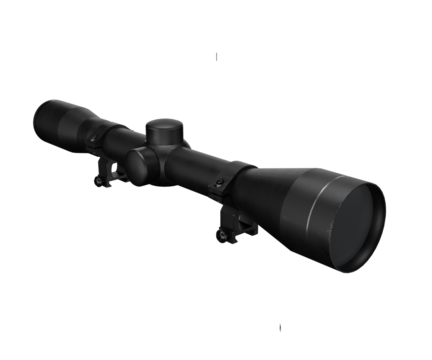 3d rendering sniper scope
