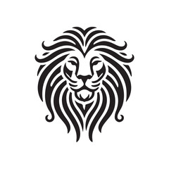 Fototapeta premium Side view of a Lion walking, looking at the camera, Panthera Leo, 10 years old, isolated on white