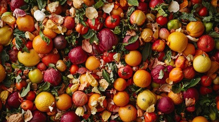 A Colorful Bounty of Fresh Fruits and Vegetables for Healthy Living