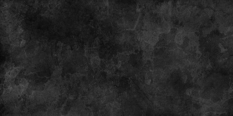 Dark black backdrop grunge cement wall. black stone marble concrete wall grunge texture background. Black texture chalk board and black board background. stone concrete texture.