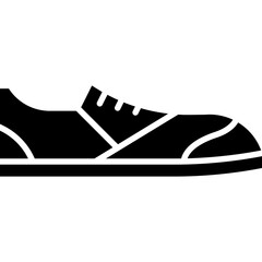 Sneakers icon single vector illustration