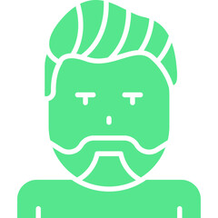 Hipster Style I icon single vector illustration