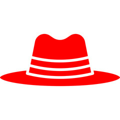 Hat II icon single vector illustration