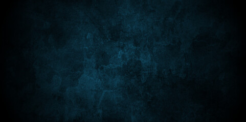 Abstract natural blue rough retro backdrop grunge wall texture background. concrete surface empty vintage smooth plaster texture design.