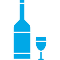 Alcohol icon single vector illustration