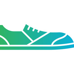 Sneakers icon single vector illustration