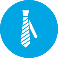 Tie icon single vector illustration