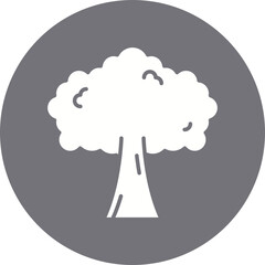 Tree icon single vector illustration