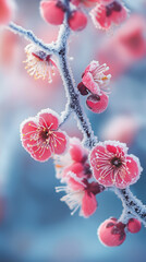 cherry blossom on sky