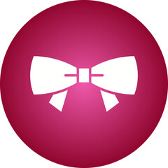 Bow Tie icon single vector illustration