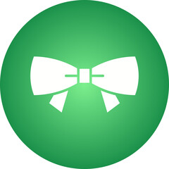 Bow Tie icon single vector illustration