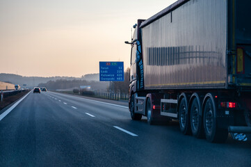 Road transport.
