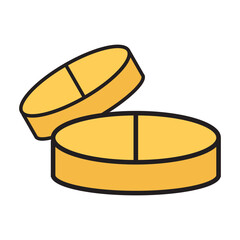 Pills icon vector set. Simple and editable pills icons Medicament and pharmaceutical symbol. EPS 10