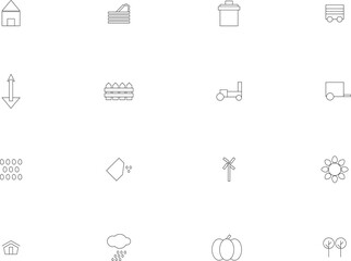 Farm Icon Set