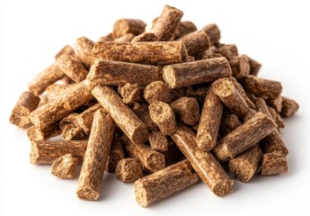High-Quality Organic Wooden Pellets for Various Uses, Perfect for Heating, Cooking, and Animal Bedding, Offering Sustainable and Eco-Friendly Solutions