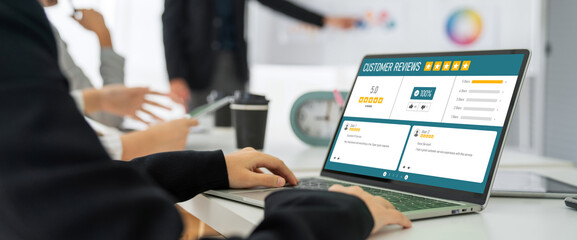 Customer experience and review analysis by modish computer software for corporate business
