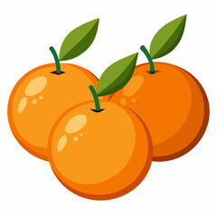 Fresh Juicy Oranges with Green Leaves - Perfect for Healthy Living.