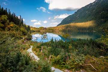 Morskie Oko Lake in the Polish Tatra Mountains, near Zakopane, Poland. © Mirko Carnevale