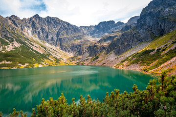 Czarny Staw Gąsienicowy Lake in the Polish Tatra Mountains, Gąsienicowa Valley, near Zakopane, Poland. © Mirko Carnevale