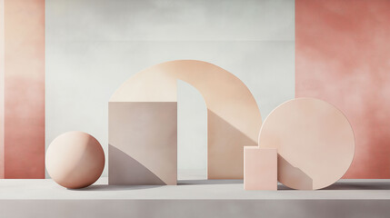 Abstract flow of pastel paint blending in a smooth pattern