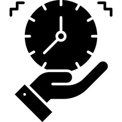 Time Management icon single vector illustration