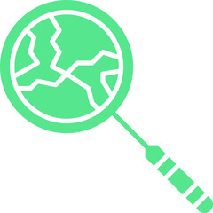 Global Search icon single vector illustration