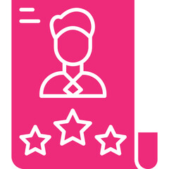 Experience icon single vector illustration