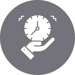 Time Management icon single vector illustration