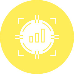 Set Goals icon single vector illustration