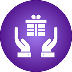 Rewarding Employees icon single vector illustration