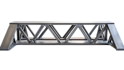 Polished Steel Framework