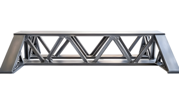 Polished Steel Framework