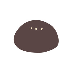 Various bakery set vector