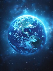 Fototapeta premium earth in space