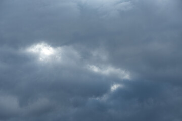 Obraz premium storm clouds in the sky