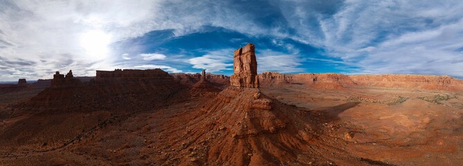 Red Rock In Valley Of The Gods Utah