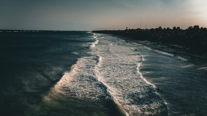 Atardecer en el Caribe