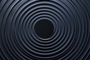 Obraz premium Elegant radial design of arcs in a modern minimalist style