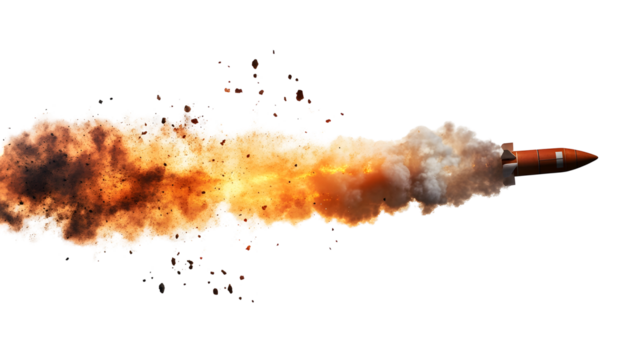 Rocket Launch Overlay in Space - Powered by Adobe