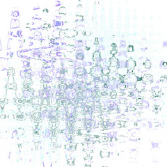 Obraz premium An abstract transparent psychedelic wavy liquid splatter design element overlay.