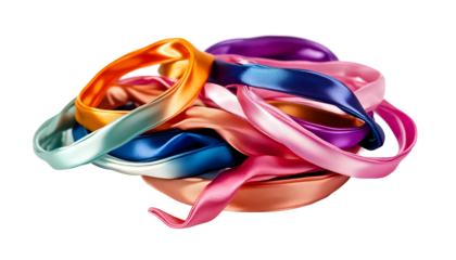 Silk Hair Ties in Assorted Colors