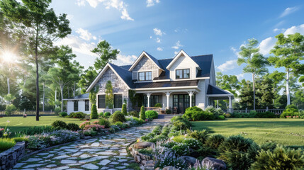 old house in the park