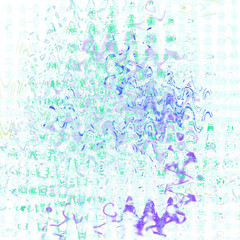 Obraz premium An abstract transparent psychedelic wavy liquid splatter design element overlay.